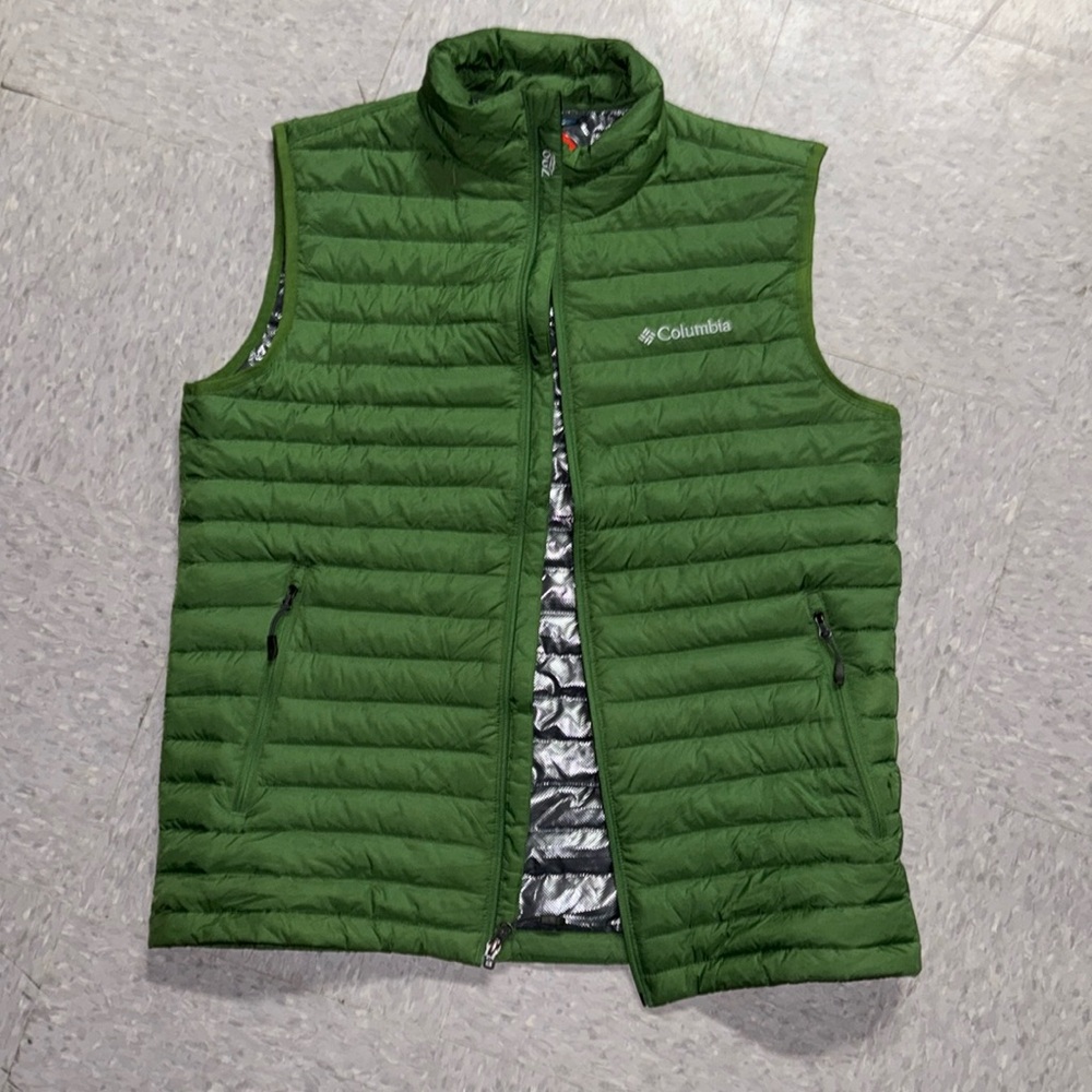 Columbia Men's Slope Vest Therma Heat Sz M Like New